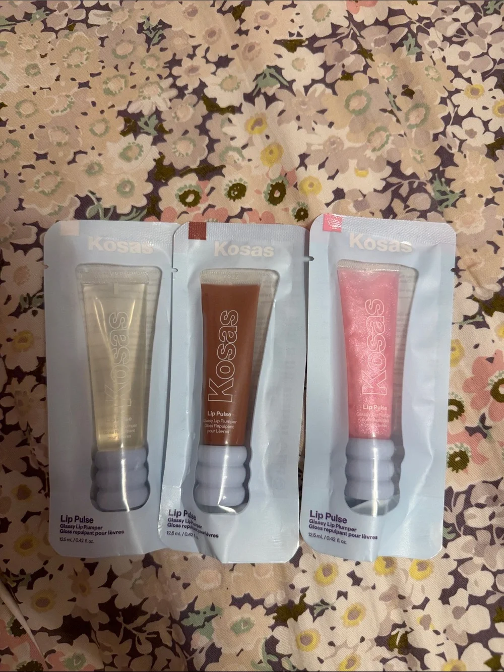 Kosas Lip Pulse Trio Glosses